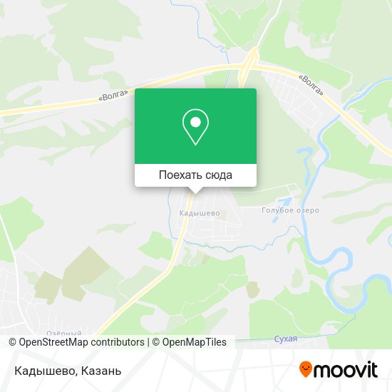 Карта Кадышево