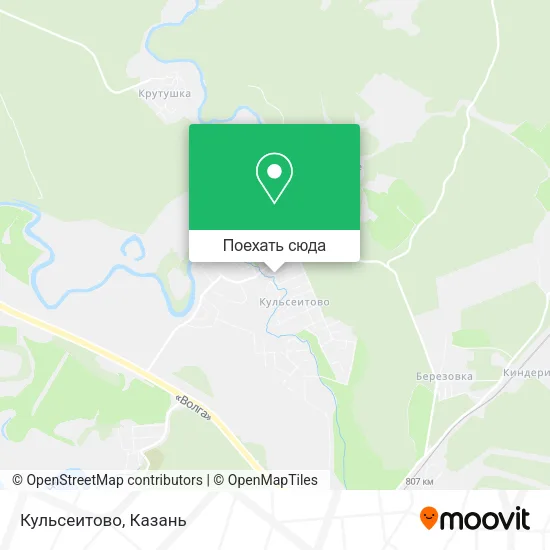 Карта Кульсеитово
