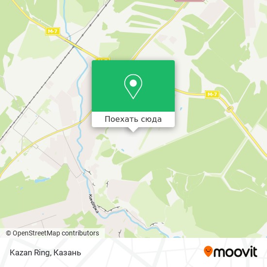 Карта Kazan Ring