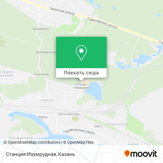 Карта Станция Изумрудная