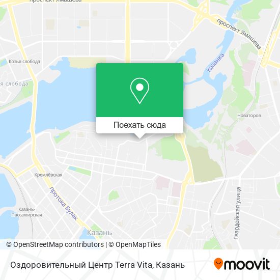 Карта Оздоровительный Центр Terra Vita