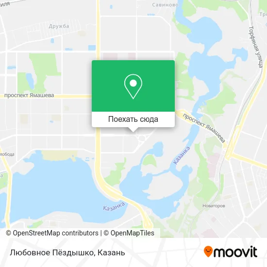 Карта Любовное Пёздышко
