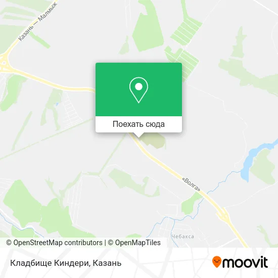 Карта Кладбище Киндери