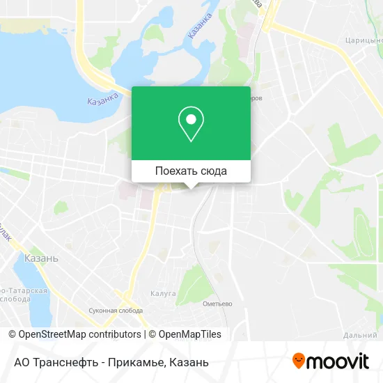 Карта АО  Транснефть - Прикамье