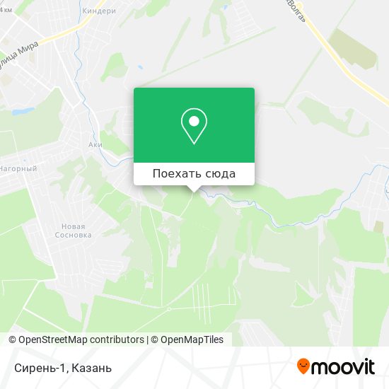 Карта Сирень-1