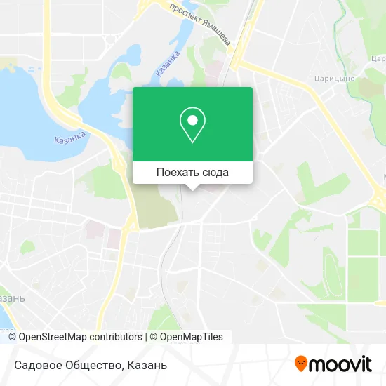 Карта Садовое Общество
