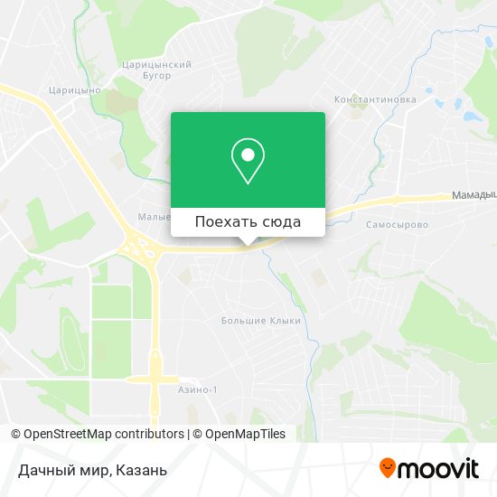 Карта Дачный мир