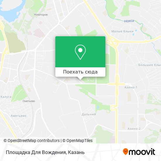 Карта Площадка Для Вождения