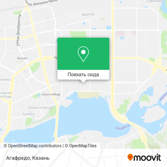 Карта Агафредо
