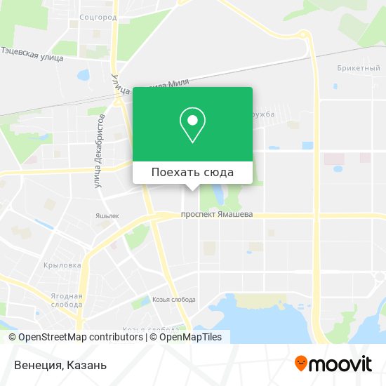Карта Венеция