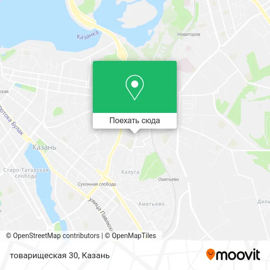 Карта товарищеская 30