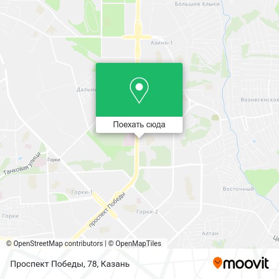 Карта Проспект Победы, 78