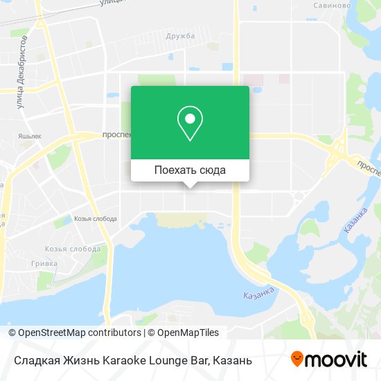 Карта Сладкая Жизнь Karaoke Lounge Bar