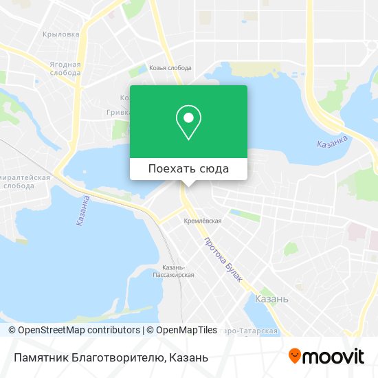 Карта Памятник Благотворителю