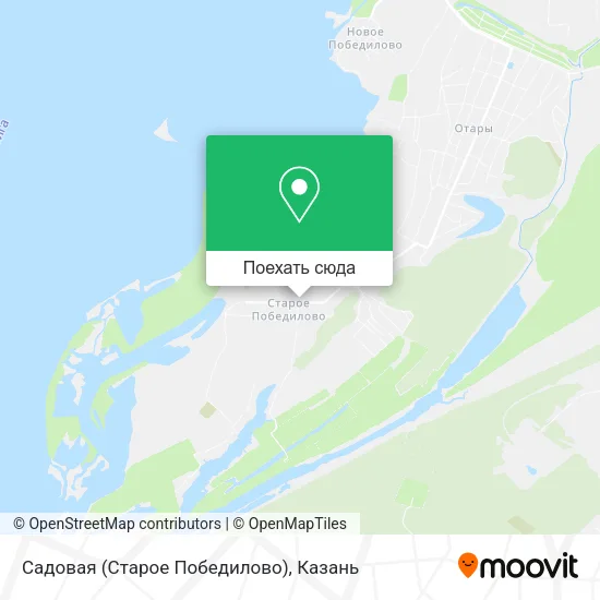 Карта Садовая (Старое Победилово)