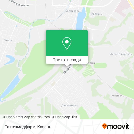 Карта Таттехмедфарм
