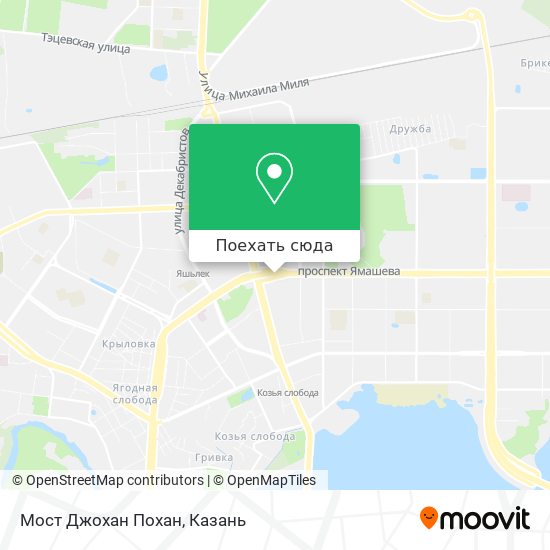 Карта Мост  Джохан Похан
