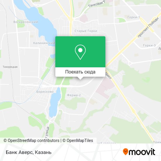 Карта Банк Аверс