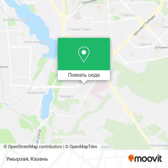 Карта Умырзая
