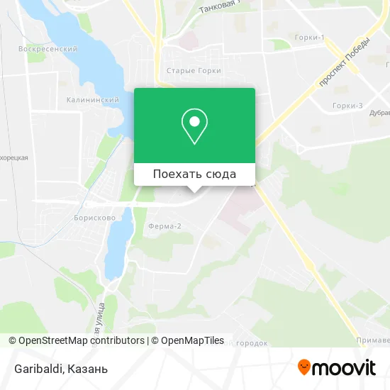 Карта Garibaldi