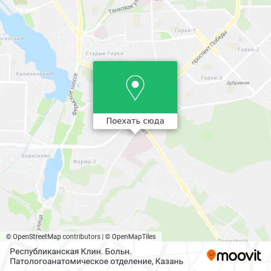 Карта Республиканская Клин. Больн. Патологоанатомическое отделение