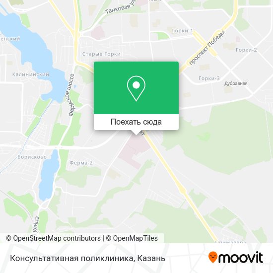 Карта Консультативная поликлиника