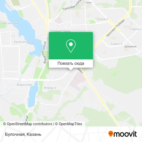 Карта Булочная