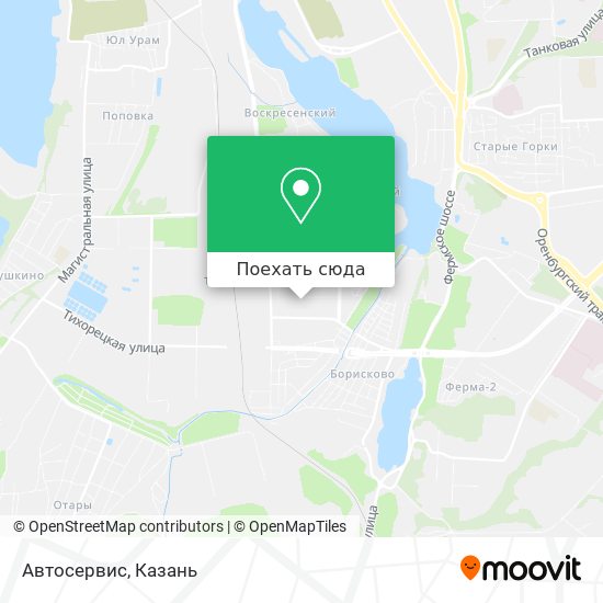 Карта Автосервис