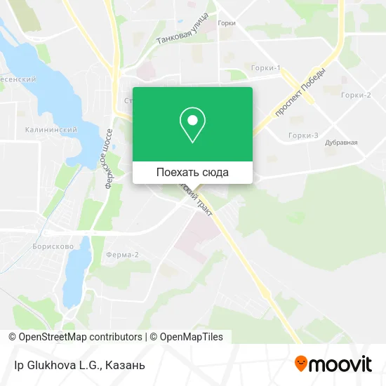 Карта Ip Glukhova L.G.