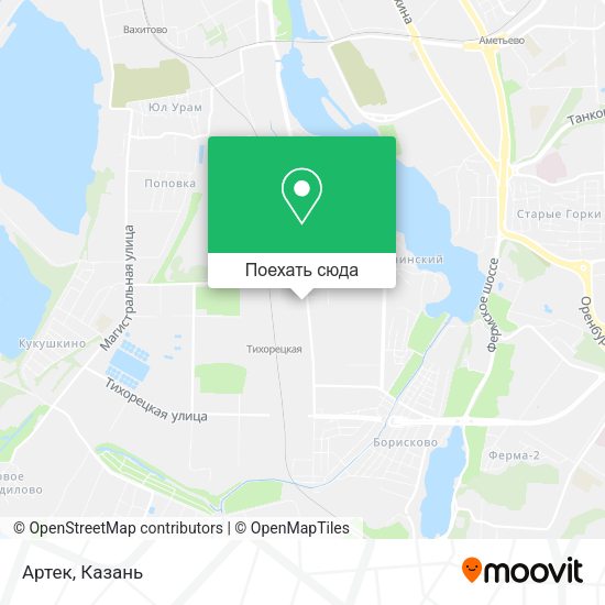 Карта Артек