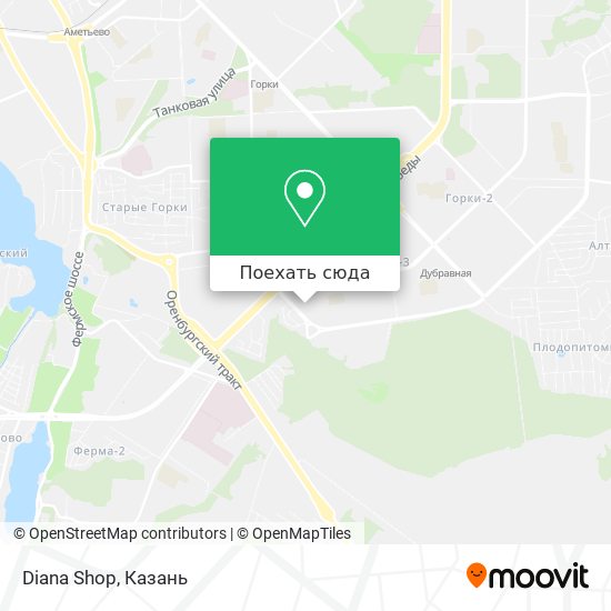 Карта Diana Shop