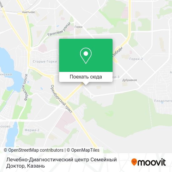 Карта Лечебно-Диагностический центр Семейный Доктор