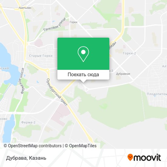 Карта Дубрава