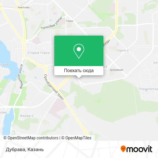 Карта Дубрава