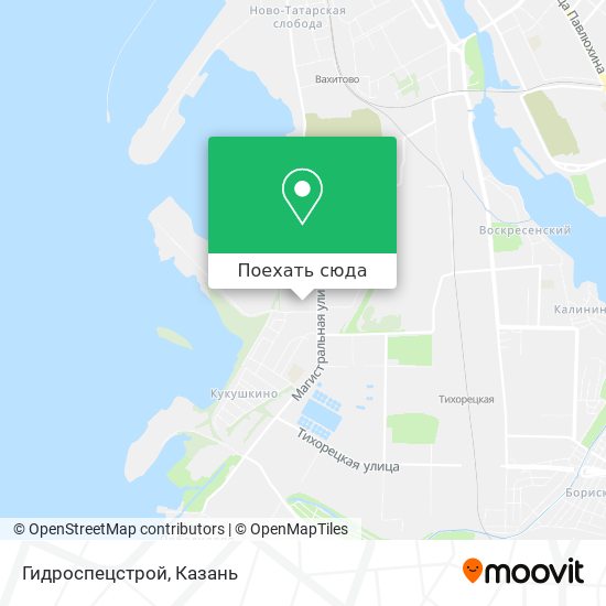 Карта Гидроспецстрой