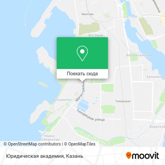 Карта Юридическая академия