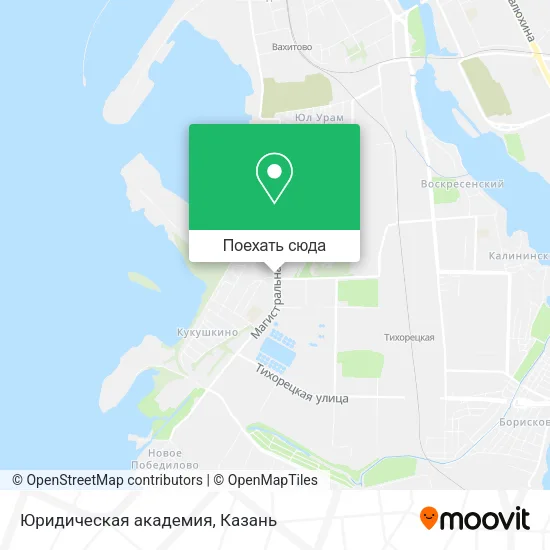 Карта Юридическая академия