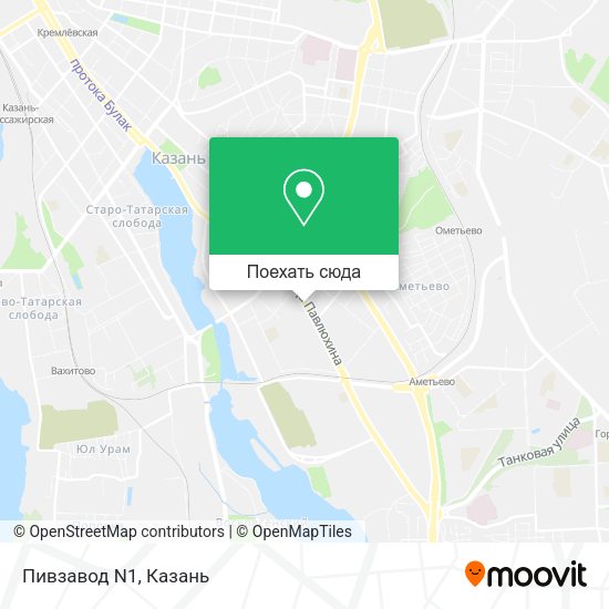 Карта Пивзавод N1