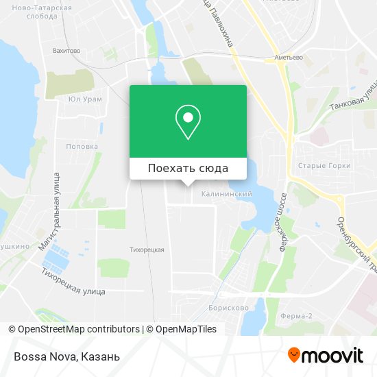 Карта Bossa Nova