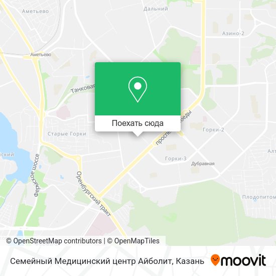 Карта Семейный Медицинский центр Айболит