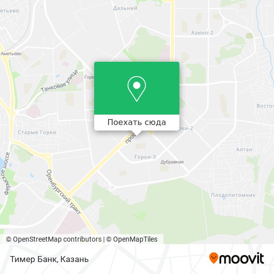 Карта Тимер Банк