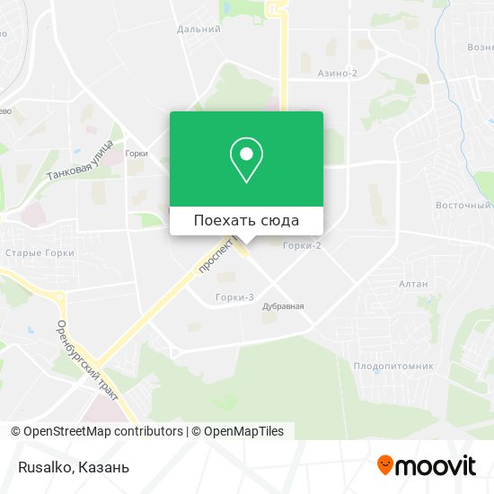 Карта Rusalko