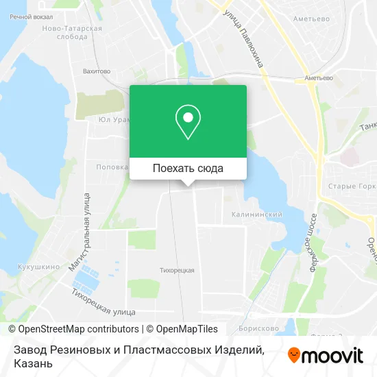 Карта Завод Резиновых и Пластмассовых Изделий