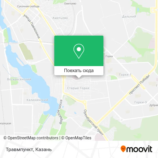 Карта Травмпункт