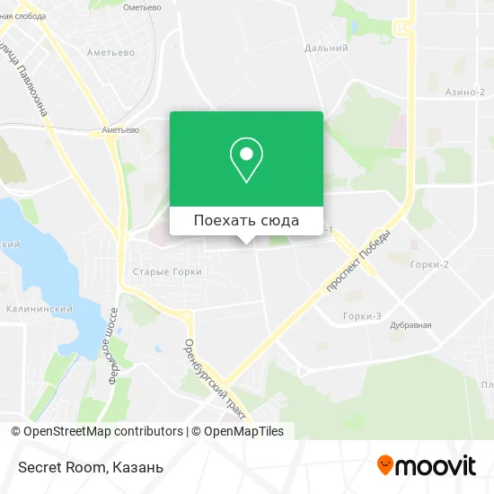 Карта Secret Room