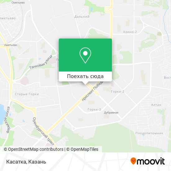 Карта Касатка