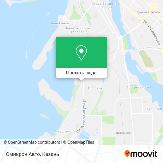 Карта Омикрон Авто