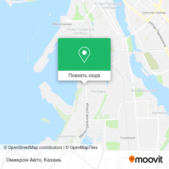 Карта Омикрон Авто