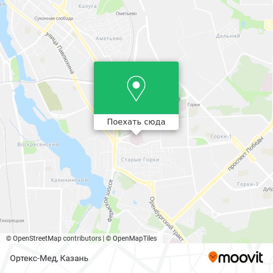 Карта Ортекс-Мед