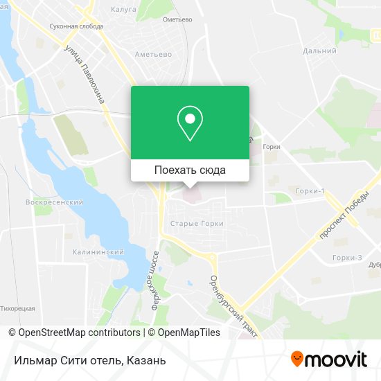 Карта Ильмар Сити отель